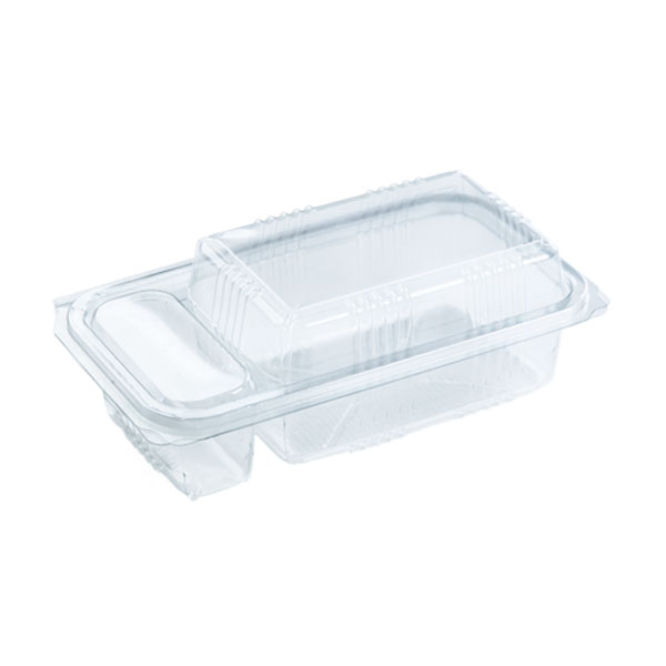 ظرف یکبار مصرف دلی دربدار 600 دوخانه فانتزی